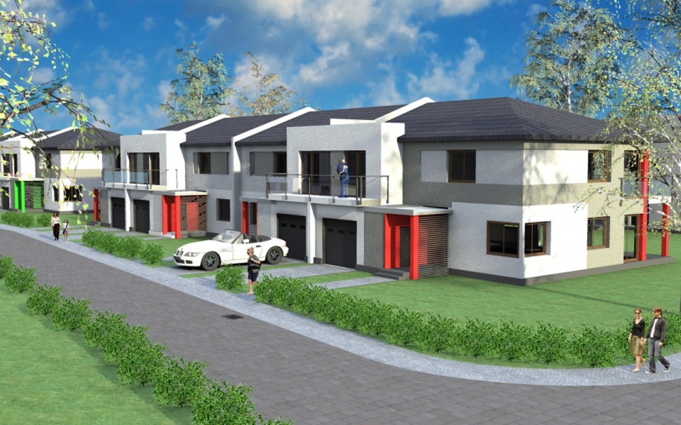 Projekty osiedli domów Łódź