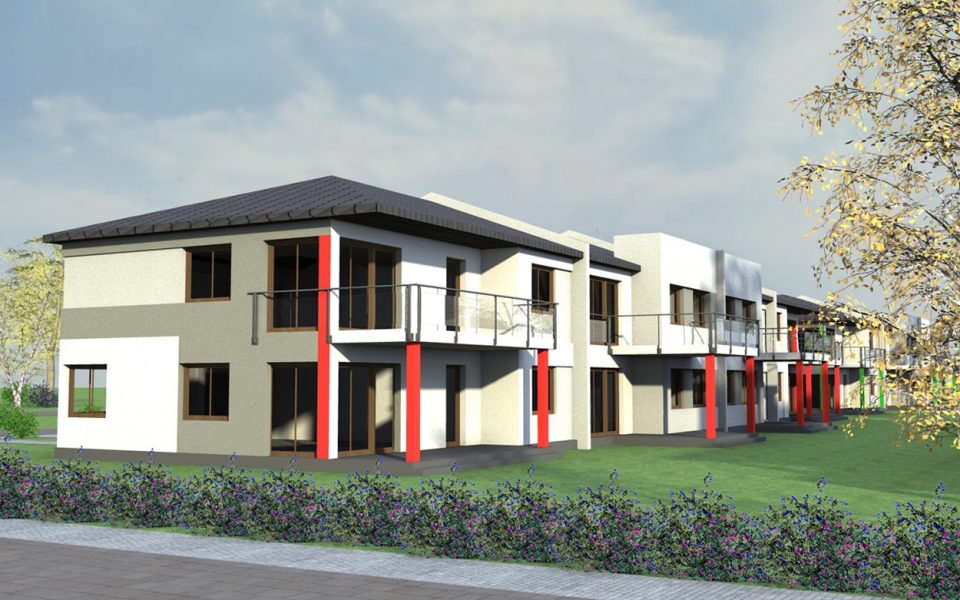 Projekty osiedli domów Łódź