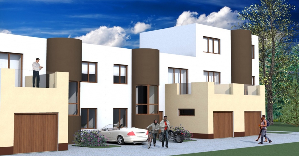 Projekty osiedli domów Łódź